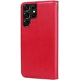 thumbnail image 6 of for Samsung Galaxy S22 Ultra (Not S22) Wallet Case for Women, Rose Flower Cover with Credit Card Holder Cash Pockets [Wrist Strap] Flip Phone Case for Samsung Galaxy S22 Ultra RS Red, 6 of 14