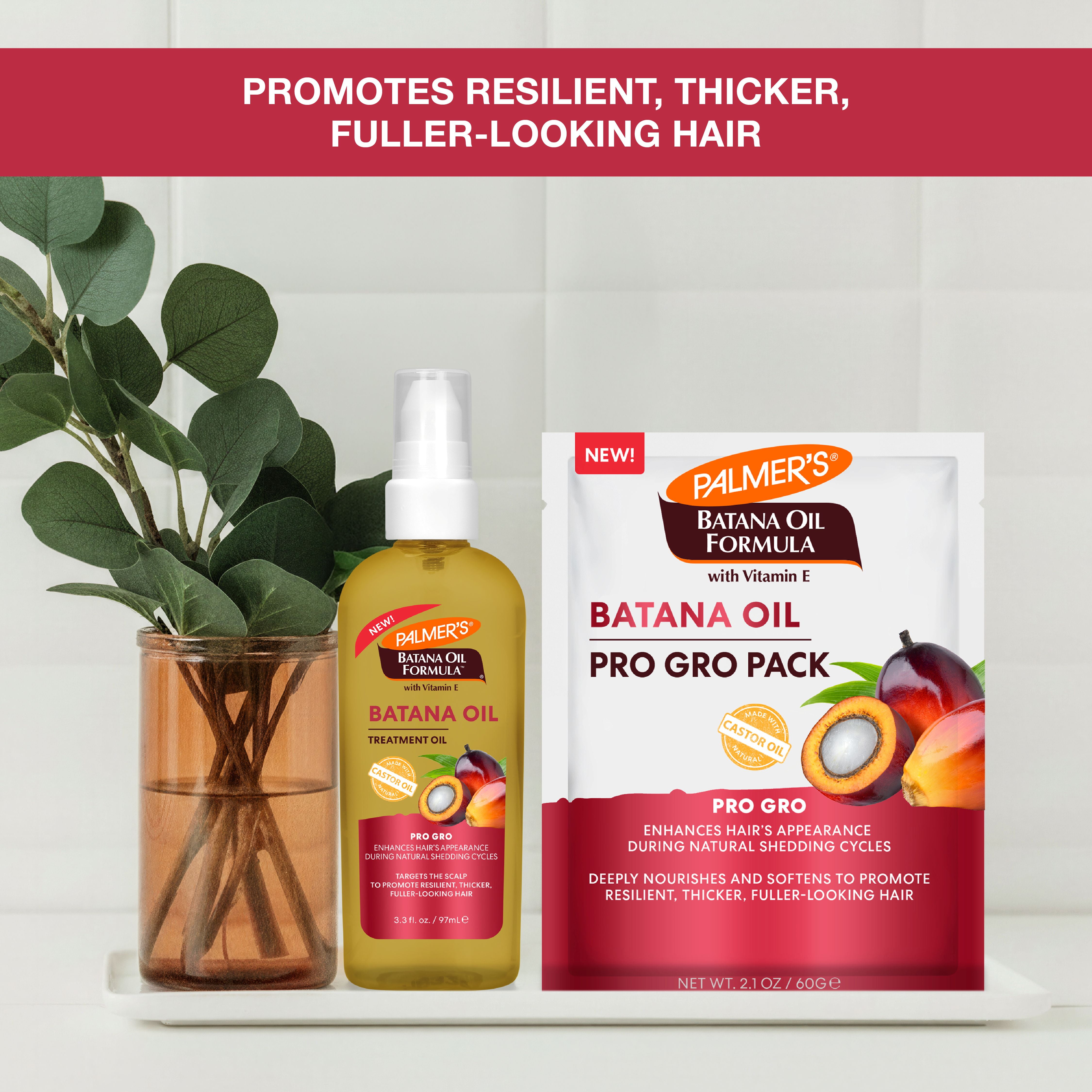 (12 pack) Palmer's Batana Oil Formula Nourishing Pro Gro Pack 2.1 oz