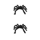 thumbnail image 4 of Matsuzay Accesorio de felpa de araña seguro e inodoro para decoración de fiesta espeluznante decoración de Halloween al aire libre 90cm 90cm 2Conjunto, 4 of 6