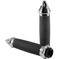 thumbnail image 2 of Avon Superbike Custom Contour Spike Grips (Chrome), 2 of 2