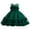 Green, variant on AUNVITO Girls Sleeveless Round Neck Dress Mesh Tulle Layered Pageant Evening Party Princess Gown Elegant