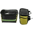 thumbnail image 4 of Unique Bargains Handlebar Bag with Touch Screen Phone Holder Mesh Side Pocket Front Storage Bag for Mountain Bike Yellow, 4 of 7