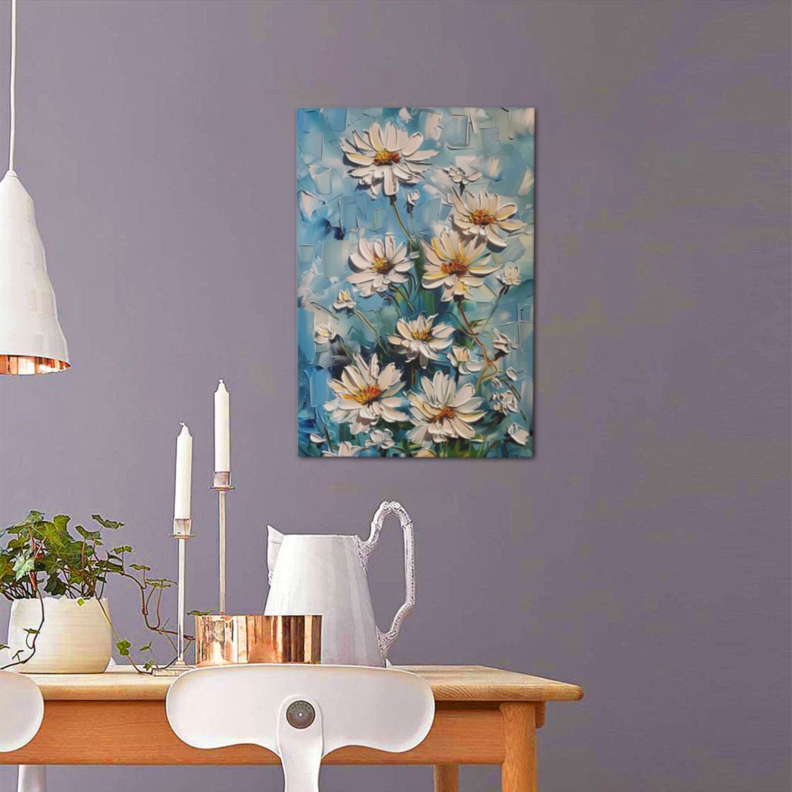 16x24 inch Vintage Chrysanthemums Canvas Hanging Picture Poster,Cafes,Bar,Office Wall Decor Art Paintings,Classic Chrysanthemums Modern Style Decor Poster Prints,For Chrysanthemums Lover Gift