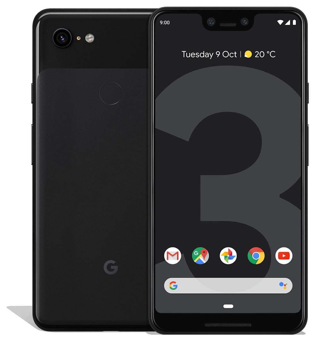 Unlocked Just Black for sale online Google Pixel 2-64GB 