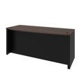 thumbnail image 1 of Bestar Connexion 72W Desk Shell in antigua & black, 1 of 5