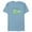 Ocean Blue, variant on Star Wars The Mandalorian Season 3 Grogu Face with Name - Short Sleeve Blended T-Shirt for Adults - Customized-Black