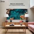 thumbnail image 3 of Cuadro Decorativo Canvas Abstracto Resplandor Azul 120x60, 3 of 3