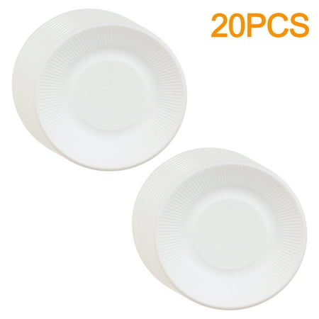 

wendunide kitchen gadgets 18cm Disposable Environmentally Friendly Round Dinner Plate B
