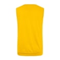 thumbnail image 6 of Fshinging 2026 Summer Fashion Tank Top for Women V Neck Keyhole Basic Solid Casual Sleeveless Regular Fit Plus Size Outfits Yellow L, 6 of 6