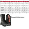 thumbnail image 3 of Milwaukee Leather Men's Black Leather Classic Engineer Motorcycle Boots w/ Reflective Piping & Gear Shift Protection MBM9070 7.5, 3 of 10