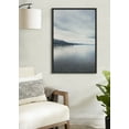 thumbnail image 7 of Kate and Laurel Sylvie Lake Tahoe Reflections Framed Canvas Wall Art by Laura Evans, 23x33 Gray, Decorative Calming Art for Wall, 7 of 7