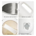 thumbnail image 4 of Pequeña Máquina Doméstica Leche Soja Totalmente Automática Sin Filtro Una Máquina Multiusos Con Paredes Rotas (blanca) Máquina Leche Soja 1000 Ml (PB120), 4 of 7