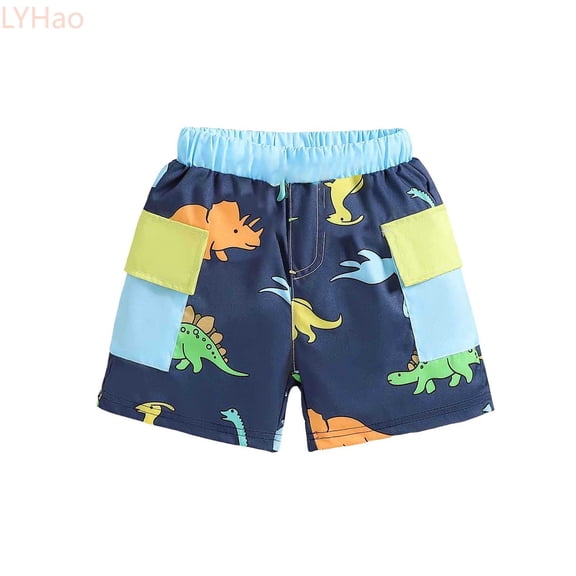 LYHao Boys Qick Ry Beach Board Shorts Kids Swim Trunk Swimsuit Beach Shorts Swim Trunk For Boys,Boys Swim Shorts 2-3 Years Blue