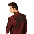 thumbnail image 3 of Saris and Things Sherwani Moderne Bordeaux Intérieur pour Hommes. Ce Produit Est Fait sur Commande., 3 of 4