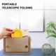 thumbnail image 5 of Foldable Silicone Cup Reusable Water Cup Portable Water Cup with Sealed Lid Camping Picnic Yellow, 5 of 5