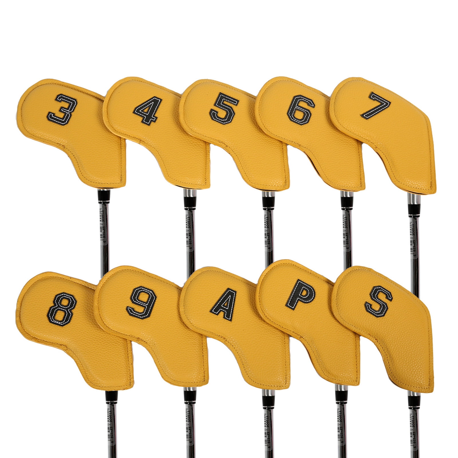 10Pcs Golfs Mallets Putter Headcover Golfs Club Head Covers Men Women Golfs Driver Golfs Club Covers Iron Headcover