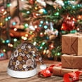 thumbnail image 6 of Fuzoiu Sunflowers Print Santa Hat Christmas Hat for Adults,Santa Hats with Pompom, Unisex Xmas Holiday Hat for Christmas New Year Festive Party Supplies, 6 of 6