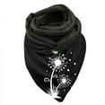 thumbnail image 1 of Foulard Boutonnée Chaude en Coton Imprimé Botanique pour Femmes, 1 of 3
