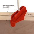 thumbnail image 2 of Center Finder Tool, 2 Pcs Marking Gauge Woodworking Center Scribe Tools, Line Scriber Carpenter Locator, Multifunctional Positioning Ruler, Center Finding Tool for Precise Measurements,red, 2 of 8