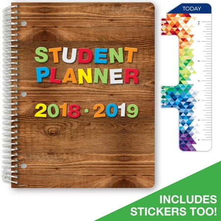 2018 2019 student planner 8 5 x11 elementary school for academic