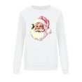 thumbnail image 6 of Santa Claus Sweatshirt for Women Crewneck Christmas Printed Pullover Top Winter Long Sleeve Sweaters Loose Plus Size Blouses Tops, 6 of 6