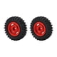 thumbnail image 4 of Neumáticos para coche RC, 2 piezas de 55 mm, neumáticos de goma para coche RC, neumáticos para coche RC con cubo de rueda con orificio, características mejoradas, 4 of 12