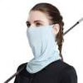thumbnail image 1 of Mascarilla facial unisex Seda de hielo suave Mascarilla deportiva Bufanda para golf al aire libre (Azul), 1 of 5