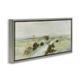 thumbnail image 4 of Stupell Industries Valley Creek Landscape Landscape & Nature Painting Gray Floater Framed Canvas Art Print Wall Art, 31 x 14, 4 of 10
