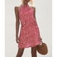 thumbnail image 4 of Vestido corto con cuello halter ANGGREK Poliuretano estampado de Corazón, 4 of 6