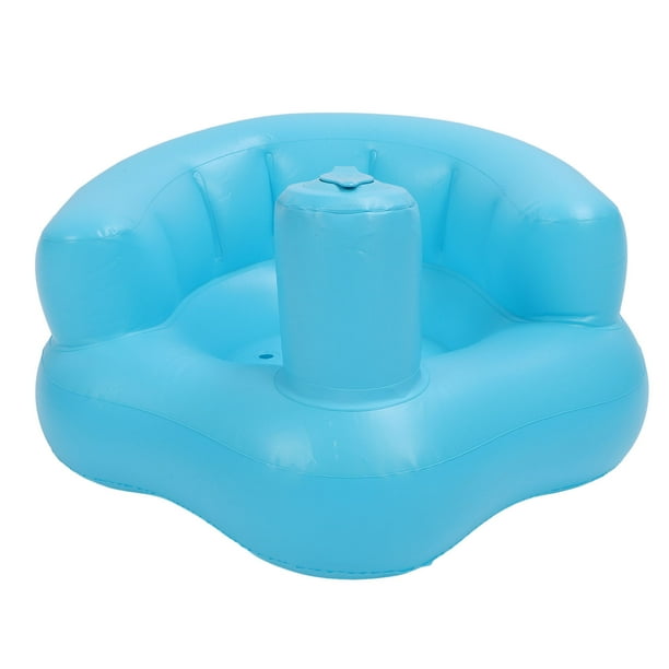 Inflatable Baby Chair Safe Built in Air Pump Soft PVC Infant Back Support Sofa for Toddler Sitting Up Learning Walmart