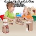 thumbnail image 2 of Juego de simulación interactivo y ecológico para niños, pequeño electrodoméstico multifuncional con superficie lisa, desarrollo intelectual y máquina de coser de material PP, 2 of 8
