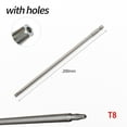 thumbnail image 1 of 7.78In Hollow Torx Screwdriver Bit Hex Shank T8-T40 Tool For Exact Screw Unscrew, 1 of 7