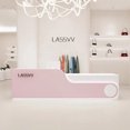 thumbnail image 3 of Counter Banco Reception Desk Cabinet Restaurant Information Supermarket Reception Desk Modern Advisory Escritorio Bar Furniture My Lux Decor Round, 3 of 7