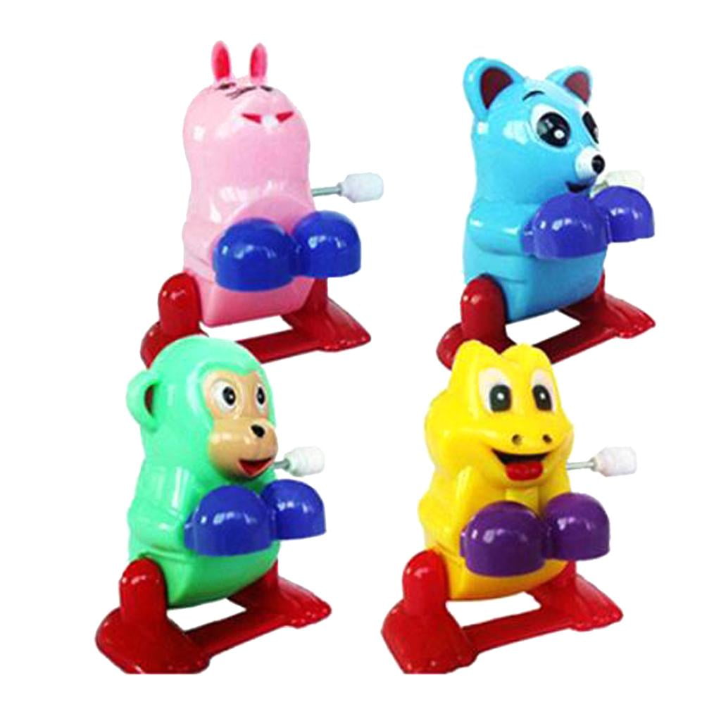 Wind Up Backwards Somersault Animal Mechanical Toy Children Birthday