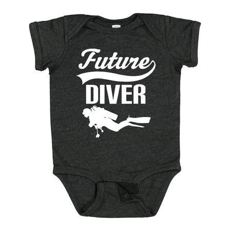 

Inktastic Future Diver Scuba Diving Boys or Girls Baby Bodysuit