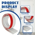 thumbnail image 3 of LAMIRO Door Stoppers for Bottom of Door,Fit Door Bottom Door Draft Stoppers for Bottom of Door,Punch-Free Installation Under Door Draft Stopper,white, 3 of 7