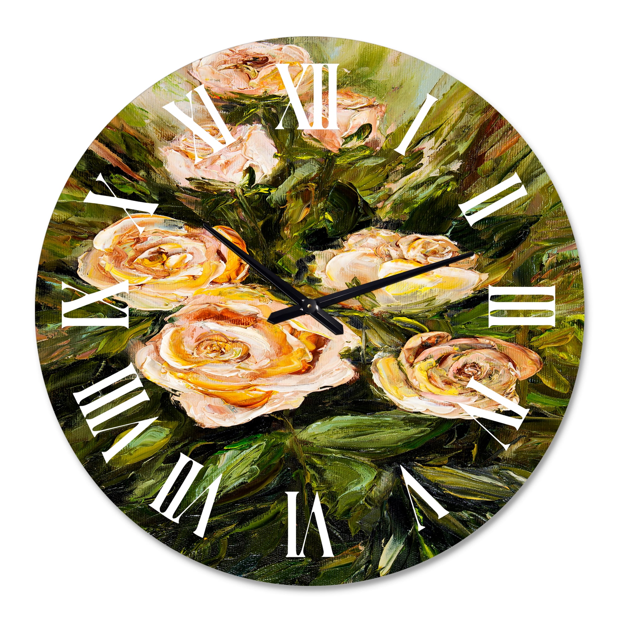 Designart 1 in Quartz Traditional Wall Clock
