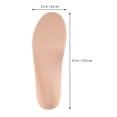 thumbnail image 5 of 1 par de plantillas transpirables para absorber el sudor almohadillas para el cuidado de los pies, 5 of 5