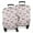 Beige Butterfly Pattern, variant on Beige Leaf Butterfly Pattern Luggage Cover Fashion Suitcase Cover Baggage Covers Fit 25-28 Inch Luggage (Go Travel)