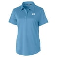 thumbnail image 2 of Women's Cutter & Buck  Powder Blue San Francisco 49ers Prospect Eco Textured Stretch Recycled Polo, 2 of 3