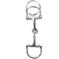 thumbnail image 1 of Veeki Horse Bits Keychain, Snaffle Bit Keychain Snaffle Keychain Exquisite ZineAlloy Horse Snaffle Bits Key Ring for Ecoration Daily Life for Horse Lover Friends24053820, 1 of 4