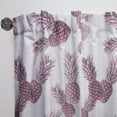 thumbnail image 3 of DESIGN ART Designart 'Pineapple Summer Bliss III' Mid-CenturyCurtain Single Panel 52 in. wide x 90 in. high - 1 Panel 90 Inches, 3 of 5