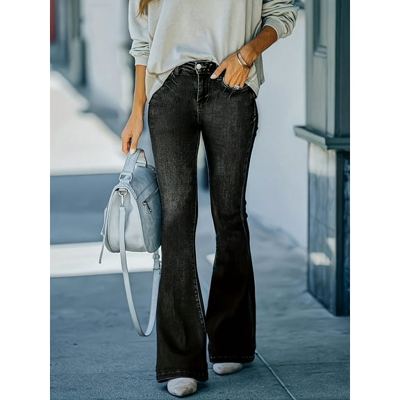Jeans for Women Y2k Vintage Jeans Flare Regular Size 2025 Latest Model Suitable for Dating Work and Other Occasions