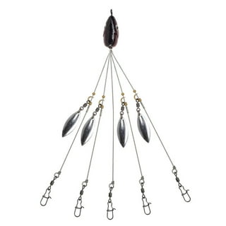5 Arms Alabama Umbrella Rig Fishing Ultralight Tripod Bass Lures