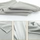 Gray Massage Lit Couverture Table Plinthe Traitement Canapés Feuille avec Trou du Visage; – image 4 sur 7
