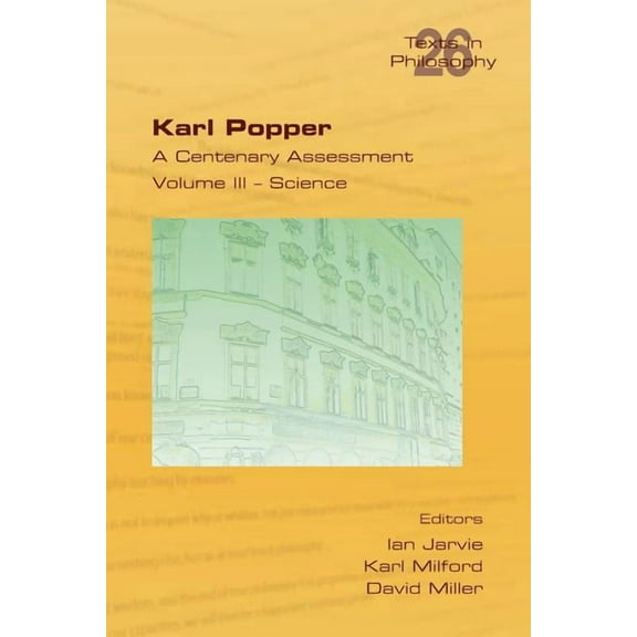 Karl Popper. A Centenary Assessment. Volume III - Science (Paperback)