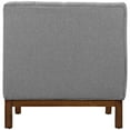 thumbnail image 4 of Modway Panache Upholstered Accent Chair in Expectation Gray, 4 of 5