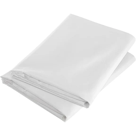 Pillow Cases Set Of 2 100% Polyester Queen Pillowcases Soft And Breathable White