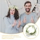thumbnail image 3 of KAKOWELY Diadema de flores, diadema floral, corona nupcial para el cabello, guirnalda, tocado, 3 of 4