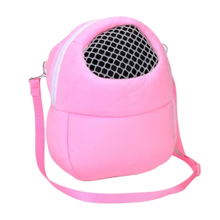 Dido Winter Warm Sponge Plush Hamster Hedgehog Cage Small Animal Travel Carrying Bag Pet Rabbit Carrier